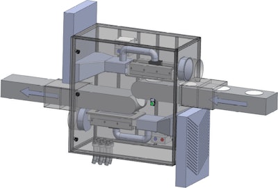 Pulsed-light sterilization of packaging components for the infant formula milk powder market was on display at PACK EXPO