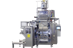 The Flexibag Si-600 all stainless-steel, four sided-seal sachet machine is capable of producing up to 1,500 packages/min.