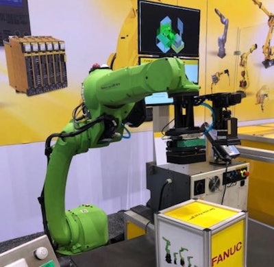 The FANUC CR15iA collaborative robot has a 15 kg payload