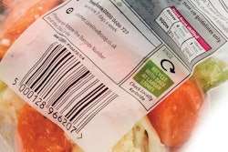 The packs carry the OPRL (On-Pack Recycling Label scheme) 'Recycle with bags at larger stores' label.