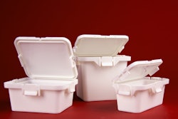 Rigid, reusable plastic STO Responsible box offers protection for cannabis products, while an additive in the material accelerates degradation to avoid clogged landfills.