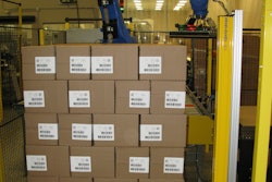Arpac palletizer takes advantage of new PalletSolver software.