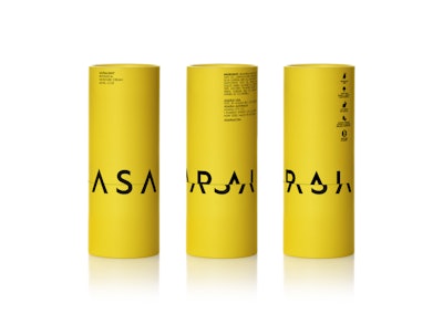 Packaging for Asarai natural skincare products beautifully massages utilitarian principles for a fresh, new aesthetic.