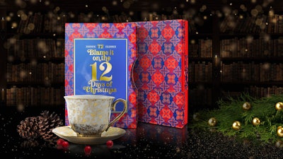 The highlight of the T2 2018 Christmas gifting range is the ‘Blame it on the 12 days of Christmas’ advent calendar.