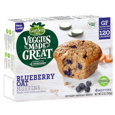 The fresh carton design now prominently features the company’s new sub-brand name, “Veggies made great,” and boldly highlights “Veggies [as] our #1 ingredient.” “