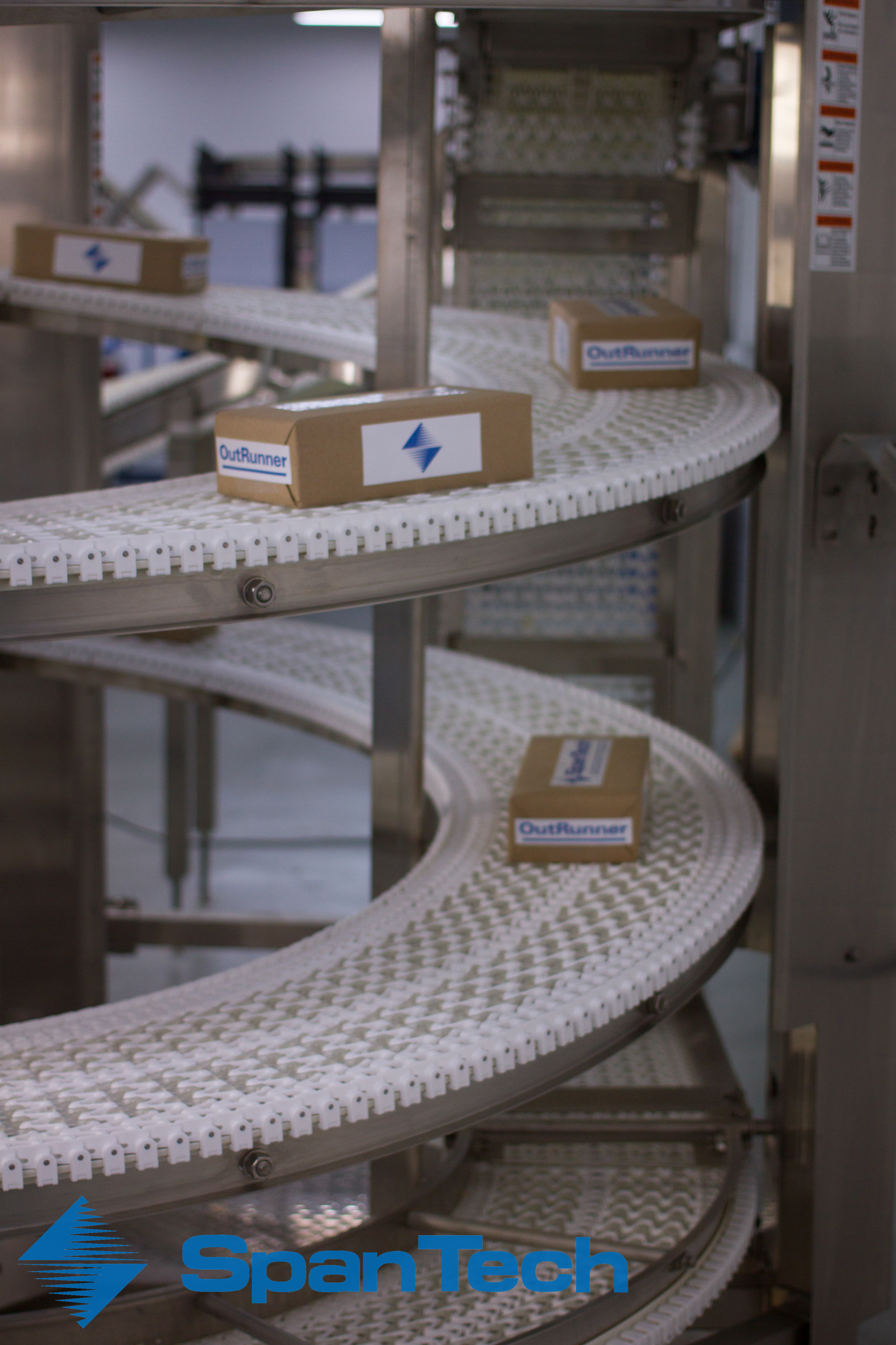 Span Tech Spiral Conveyor