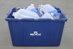 Plastic bottle recycling declined slightly in 2017, slipping 3.6% to 2.8 billion lb.