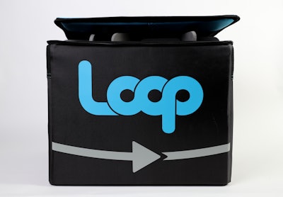 UPS helped engineer a durable, reusable tote that will be used to deliver Loop products and pick up empty packaging.