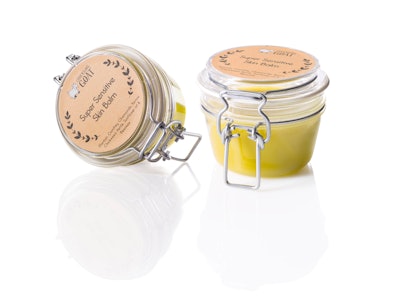 PET Clip Jar is just the thing for skin balm.