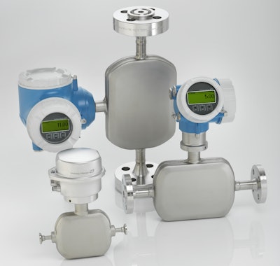 Endress+Hauser Proline Promass A Coriolis single-tube system