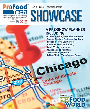 Pro Food World ProFood Tech Showcase March 2019