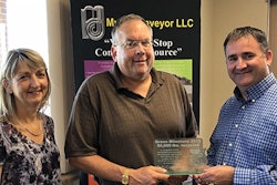 Multi-Conveyor receives S.C.R.A.P. Plastics Recycling Achievement Award.