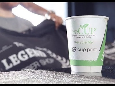 The reCUP utilizes EarthCoating, which produces paper cups that look and work the same as any conventional paper cups.
