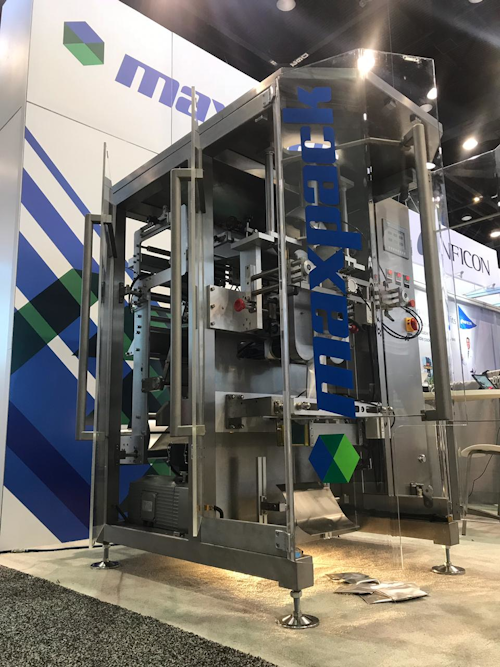 UCM Holdings, LLC - Maxpack exhibirá y demostrará en EXPO PACK Guadalajara 2019 la formadora, llenadora y selladora vertical MFT-540.