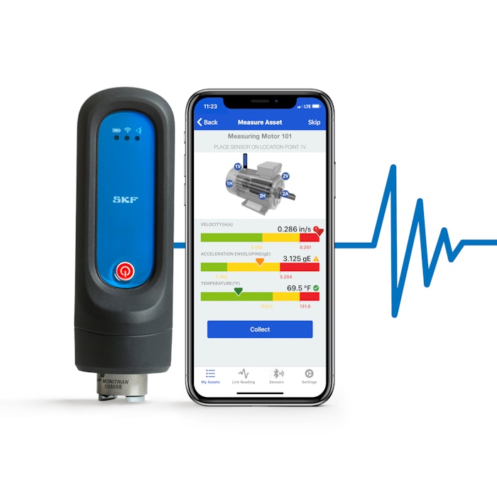 Sensor Plus App from SKF for Easy Machine Monitoring