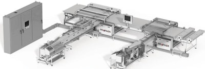 Row distribution system