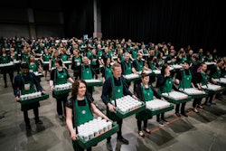At the meeting, shareholders enjoyed coffee from one of the new greener cup technologies that will be trialed in the next year.