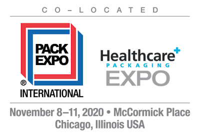 Exhibit sales open for PACK EXPO International & Healthcare Packaging EXPO 2020