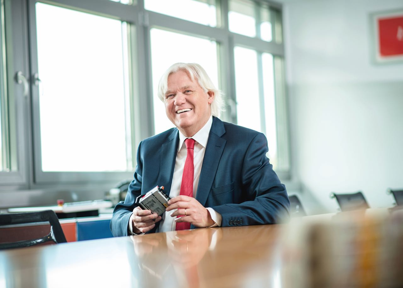 Hans Beckhoff, Managing Director of Beckhoff Automation GmbH & Co. KG