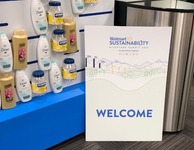 The Walmart Sustainability Milestone Meeting was held at the home office in Bentonville, AR.