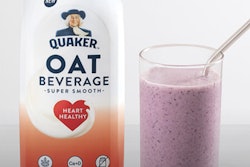 Oat beverage from Quaker Oats hit store shelves in January.