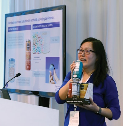 Virginia Lee explained to Pro Food Tech attendees that millennials, the largest generation in U.S. history, want to have a say in what CPGs are selling to them.