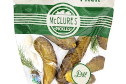 McClures introduces 2.2-oz pouched pickles.