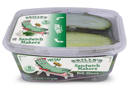 “Clean” pickle company Grillo’s Pickles launched updated packaging earlier this month
