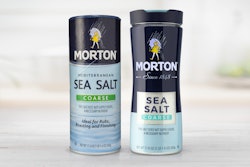 The Morton Salt package before (l.) and after (r.) the redesign.
