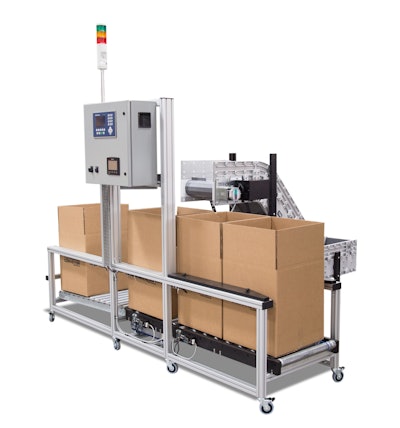 Packaging World Dynamic Conveyor In-line Box Filling