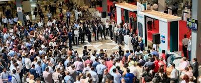 Hundreds wait for ceremonial ribbon cutting to open EXPO PACK Guadalajara 2019