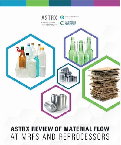 Report explores packaging material flow at MRFs and reprocessors