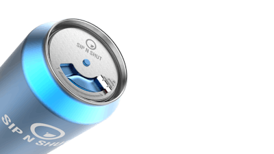 SipNShut offers a recloseable feature that is designed to be leak proof. Photo courtesy of SNSTech, LLC.