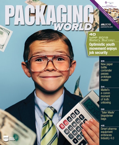 Packaging World July 2019 cover