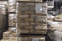 Cargill Malt bags on pallet