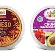 Estas salsas basadas en plantas de Good Foods han sido fabricadas utilizando el sistema de conservación de alimentos por alta presión, HPP, y son 100 por ciento veganas. Ellas tienen etiquetas blancas y proveen vida en anaquel extendida. Fotos cortesía de Good Foods.