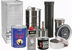 Industrial Military and Wax Cans