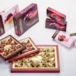 Mieszko packs its Cherrissimo pralines in a range of carton styles, including double-wall boxes and tray-style cartons.