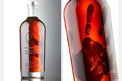 Premium motor oil from Mercedes-Benze gets a premium look thanks to direct digital print on glass.