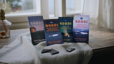 NORDI 3.35-oz chocolate bars are available in four artisanal recipes.