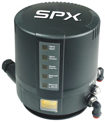 APV/Waukesha Cherry Burrell D4 Series double-seat mix-proof valve