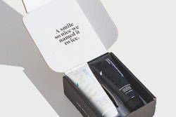 The Twice toothpaste offering consists of two tubes, on for the a.m., the other for the p.m.