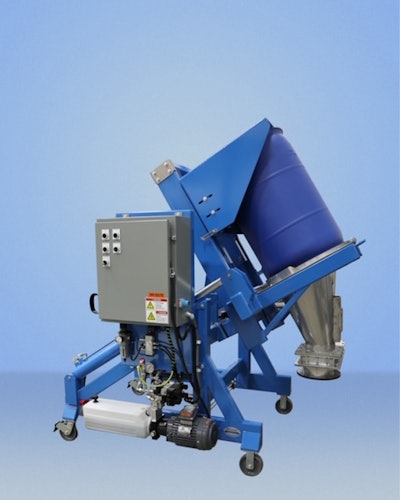 Drum discharging system