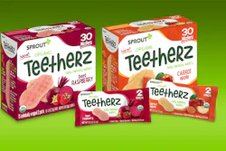Sprout Organic Teetherz capitalizes on the demand by parents for nutritious, clean-eating options