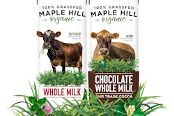 Maple Hill's grass-fed organic milk is now in a single-serve aseptic format.
