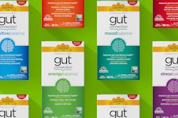Gut Life uses clean graphics and bold colors for a powerful brand block on-shelf, while also clearly differentiating products