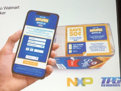 The largest deployment of NFC tags for a CPG product, a new promotion from Kraft Foods will launch next week.