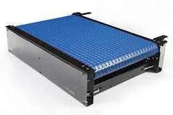 Transfer and diverter station moves products in any direction