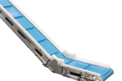 Sanitary conveyor design expedites disassembly for cleaning and the cleaning process itself.