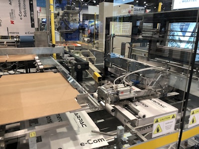 Large-format bagger, case/tray packer, and robotic palletizer are integrated to deliver retail and e-com packaging in one line.